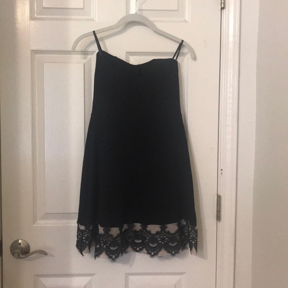 Cute strapless little black dress. LBD - Picture 2 of 2